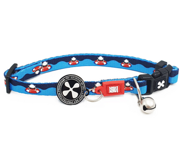 Max & Molly Smart ID Cat Collar Frenzy the Shark/1 size - Нашийник для котів Smart ID акули