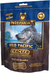 WOLFSBLUT Cracker Wild Pacific - Крекеры "Волчья Кровь Дикий океан" для собак, 225 гр