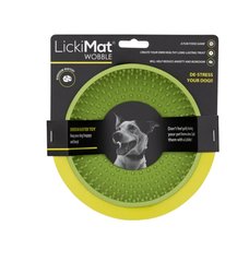 LickiMat Dog Wobble Green Коврик для медленного питания зеленый