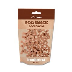 Inodorina dog snack bocconcini tonno ласощі для собак шматочки тунця 80 г