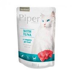 Dolina Noteci Piper Sterilised Cat Tuna - паучи с тунцом для кошек