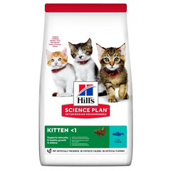 Hill's Science Plan Kitten Tuna - Сухой корм для котят с тунцом 300 г