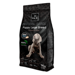 Rex Natural Range Puppy Large Chicken & Rice - Сухой корм для щенков больших пород с курицей 14 кг