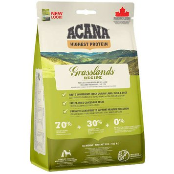 Acana Grasslands Dog Акана Граслендс для дорослих собак з ягням 2 кг