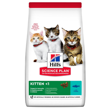 Hill's Science Plan Kitten Tuna - Сухий корм для кошенят з тунцем 300 г