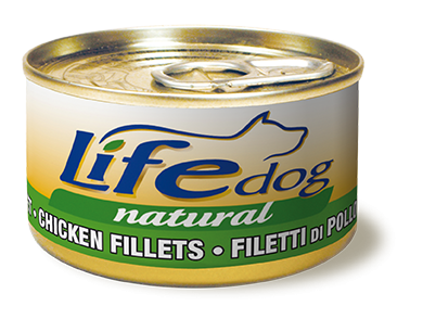 LifeDog консерва для собак куриное филе с овощами 90 г