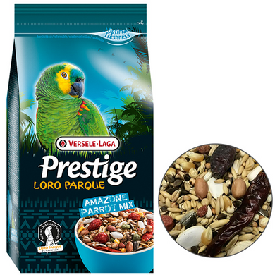 Versele-Laga Prestige Loro Parque Amazone Parrot Mix - Корм для крупных и средних попугаев