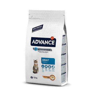 Advance Cat Chicken & Rice - Сухой корм для взрослых котов с курицей и рисом