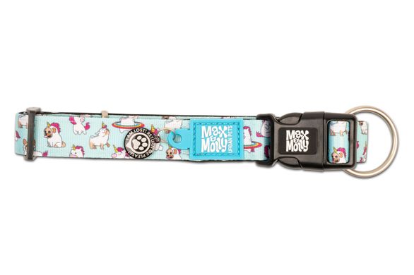 Max & Molly Smart ID Collar Unicorn/XS - Ошейник с принтом единорогов