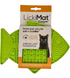 LickiMat Casper Каучуковый коврик для лакомств для котов зеленый