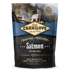Carnilove Dog Salmon Adult - Сухой корм для собак всех пород с лососем 1,5 кг