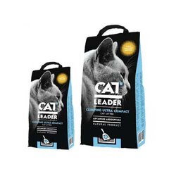 Кэт Лидер (Cat Leader) ультра-комкующийся наполнитель в кошачий туалет