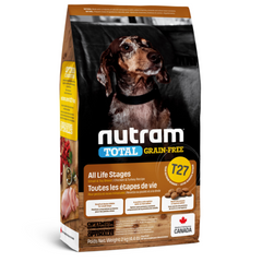 Nutram T27 Total Grain-Free Turkey and Chicken Small Breed - Корм для собак мелких пород с индейкой и курицей 2 кг