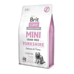 Brit Care Mini Grain Free Yorkshire - Беззерновий сухий корм для собак породи йоркширський тер'єр з лососем та тунцем 7 кг