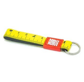 Max & Molly Key Ring Ruler/Tag - Макс Моллі Брелок для ключів з принтом лінійки