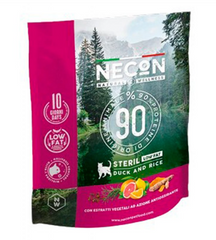 Necon Natural Wellness Sterilized Cat Low Fat Duck and Rice - Сухий корм для стерилізованих котів з качкою та рисом 400 г