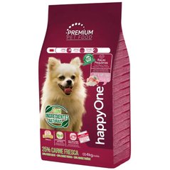 happyOne Premium Dog Small Breeds Fresh Meat - Сухой корм для взрослых собак малых пород со свежим мясом 4 кг