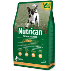 Nutrican Junior - Сухой корм для щенков всех пород с курицей 3 кг