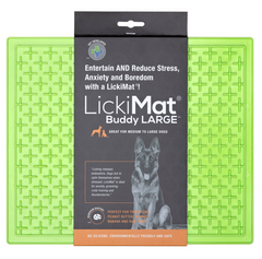 LickiMat Buddy X Large Килимок для ласощів зелений