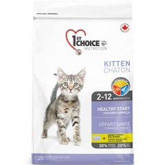 1st Choice Kitten Healthy Start - Сухий корм для кошенят з куркою 350 г