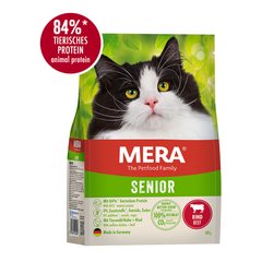 MERA Cats Senior Beef (Rind) - Сухой корм для пожилых кошек с говядиной 2 кг