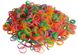 Show Tech Latex Bands Neon Medium - 100 pcs Top Knot Bands Латексные резинки цвет неон 100 шт