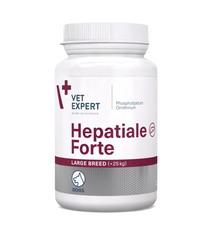 VetExpert Hepatiale Forte Large Breed - Харчова добавка для підтримки та захисту функцій печінки у собак великих порід 40 таблеток