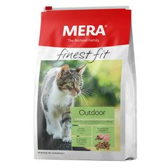 MERA Finest Fit Outdoor - Сухий корм для котів з доступом на природу зі свіжим м'ясом птиці та лісовими ягодами 1,5 кг