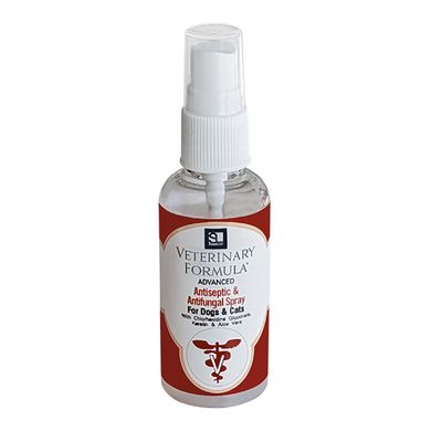 Veterinary Formula Advanced Antiseptic & Antifungal Spray - Ветеринарна Формула Антисептичний і протигрибковий спрей для собак та котів 45 мл