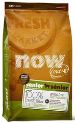 Now! Fresh Senior Small Breed Recipe c индейкой, лососем и уткой для пожилых собак мелких пород 2,72 кг