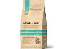 Grandorf 4 Meat Adult Indoor - Грандорф сухий комплексний корм для дорослих котів 4 види м'яса 400 г