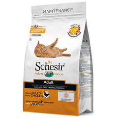 Schesir Cat Adult Chicken ШЕЗІР ДОРОСЛИЙ КУРКА сухий монопротеїновий корм для котів 400 г