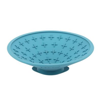 LickiMat Splash Каучуковая миска-чаша с присоской для лакомств, диаметр 19 см