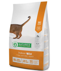 Nature's Protection Indoor - Сухий корм для домашніх котів з м'ясом птиці 2 кг