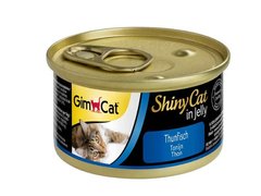 GimCat Shiny Cat - Консерва для кошек с кусочками филе тунца 70 г