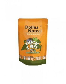 Dolina Noteci Superfood Cat Duck & Beef - Пауч с уткой и говядиной для котов 85 г