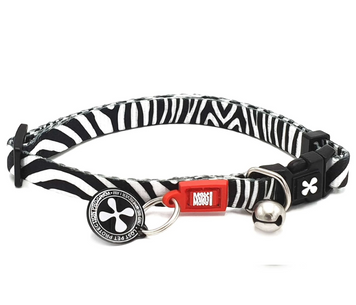 Max & Molly Smart ID Cat Collar Zebra/1 size - Нашийник для котів Smart ID зебра