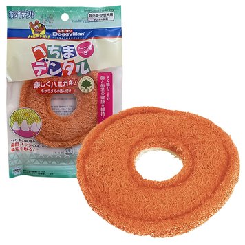 DoggyMan Loofah Doughnut Доггимен Пончик Люфа жевательная игрушка для чистки зубов собак