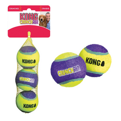 KONG - Конг іграшка повітряний м'яч Кранч - S 3 шт
