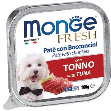 Monge Dog FRESH - Консерва для собак з тунцем 100 г