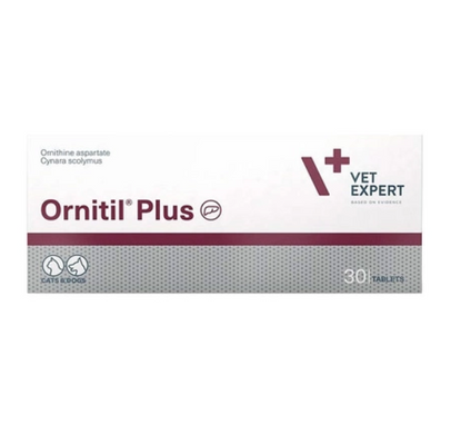 VetExpert Ornitil Plus - Гепатопротектор для собак и кошек 30 шт