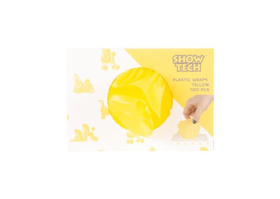 Show Tech Plastic Wrap White - Полиэтиленовые пакеты для папильоток белого цвета