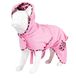 Халат для собак Max & Molly Bath Robe Leopard Pink с леопардовым принтом, S фото 1