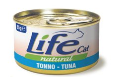 LifeCat консерва для котов с тунцом 85 г