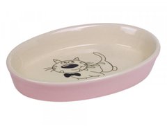 Nobby Керамическая миска для кота розового цвета