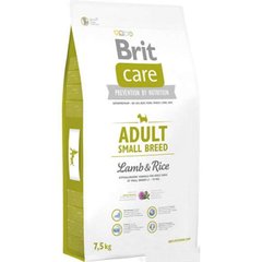Brit Care Adult Small Breed Lamb and Rice - Сухой корм для взрослых собак мелких пород с ягненком и рисом 7 кг
