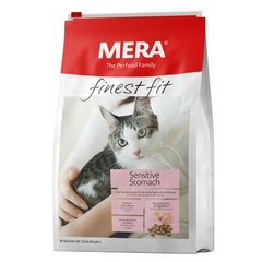 MERA Finest Fit Sensitive Stomach - Сухой корм для кошек с чувствительным пищеварением со свежим мясом птицы и ромашкой 1,5 кг