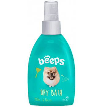 Beeps Dry Bath Shampoo - Сухий шампунь для собак та котів з ароматом дині 200 мл