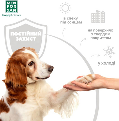 Гель-захист лап для собак і котів Menforsan Paw Gel Protector, 60 мл