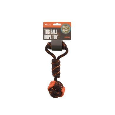 P.L.A.Y. Tug Ball Rope Toy - Игрушка из каната с узлом и ручкой.